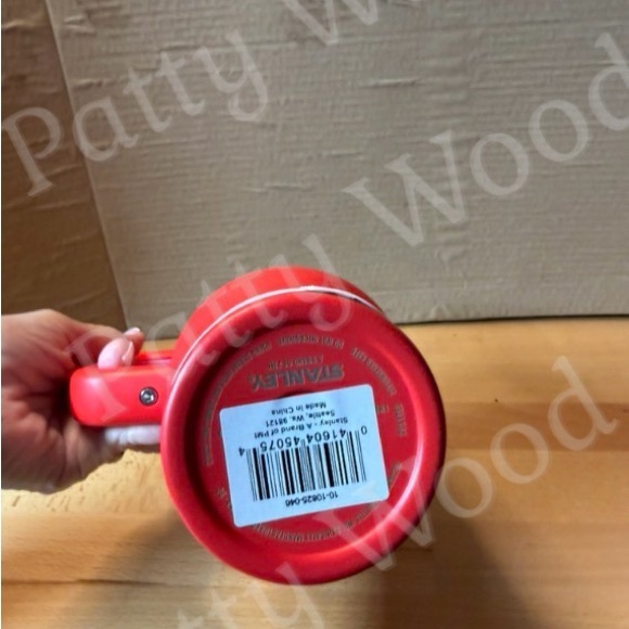 Stanley Heart Pattern Red Tumbler 40 oz - Picture 3 of 4